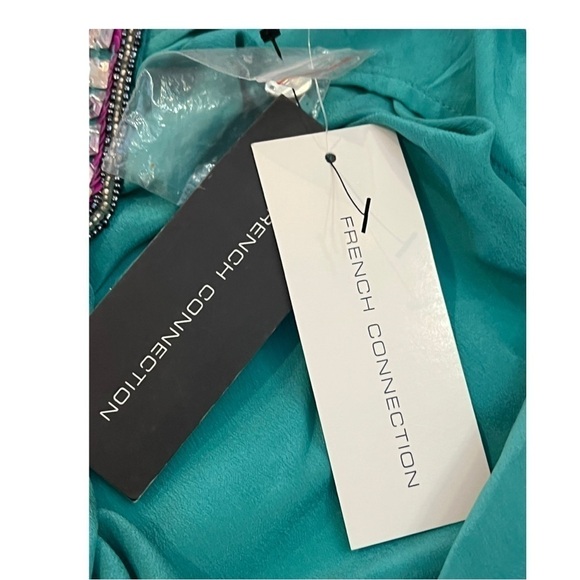 French Connection Lyndsey Cowl Neck Drape Dress Size 4 NWT - Picture 7 of 14